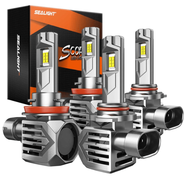 Brightest 9005 and H11 LED Headlight Bulbs: Side-by-Side Comparison for Night Driving